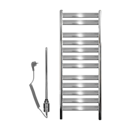 Radiateur électrique design chromé 50 cm - Tharr