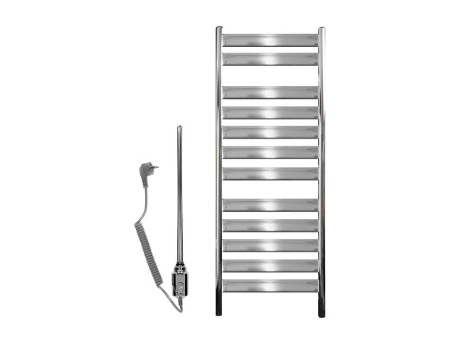 Radiateur électrique design chromé 50 cm - Tharr