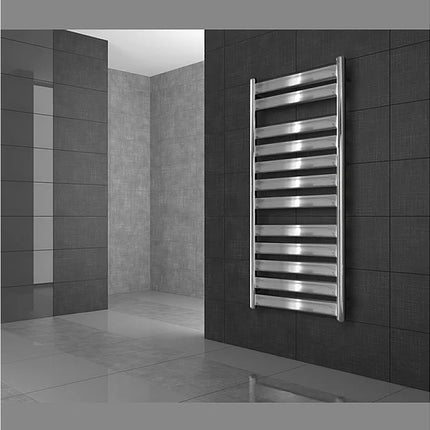 Radiateur électrique design chromé 50 cm - Tharr