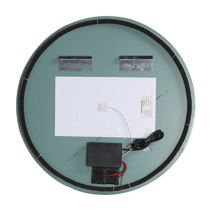 Miroir ovale LED anti-buée - Transparent - 90 cm - Les Astucieux