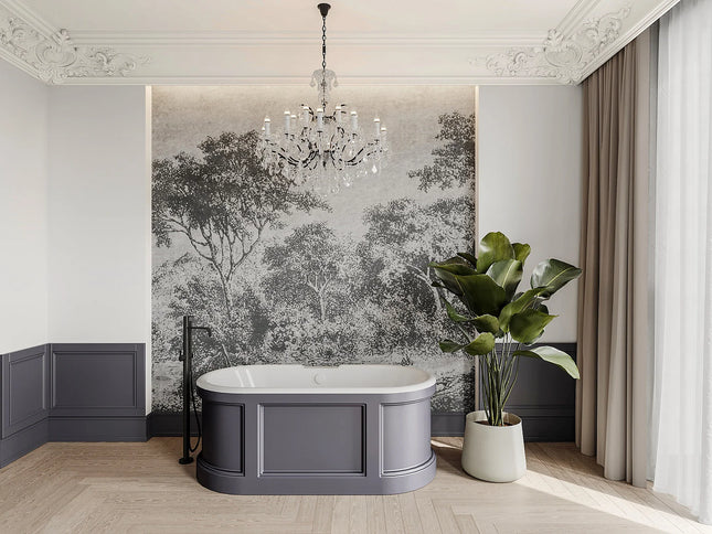 Baignoire îlot ovale finition mate - Gris mat - 73,5 cm - CAVASO