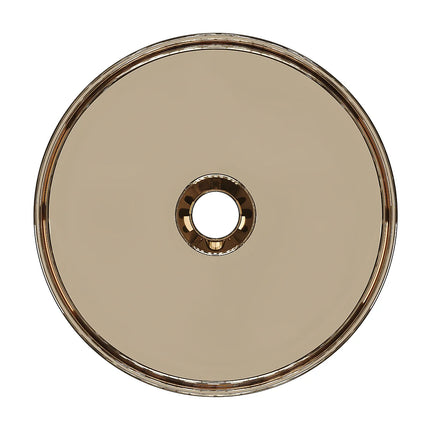 Vasque à poser design contemporain rond - Bronze mat - 36 cm - Les éphémères