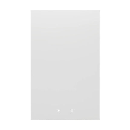 Miroir lumineux rectangulaire avec éclairage LED et anti-buée - Transparent - 50 cm - Les Astucieux by DS CONCEPT