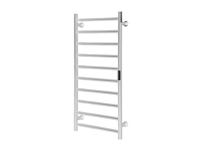 Sèche-serviettes électrique avec double système chauffant - Argent - 105 cm - DS CONCEPT
