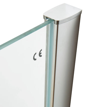 Paroi de douche sérigraphiée - Transparent - 120 cm - PAULINA III