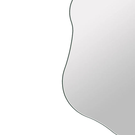 Miroir salle de bain organique lumineux LED avec fonction anti-buée - Blanc - 54 cm - Les Astucieux