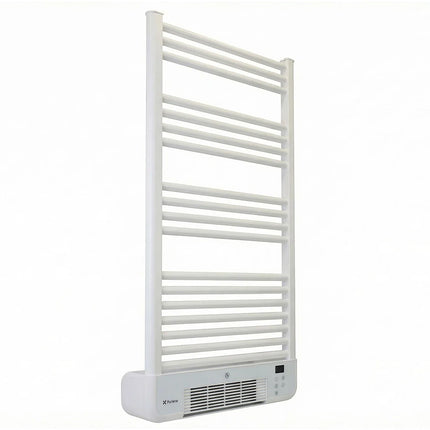 Radiateur sèche-serviettes électrique double chauffage avec contrôle WiFi - Blanc - 54 cm - NTW-11 TURBO