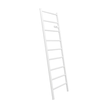 Sèche-serviettes électrique design en forme d’échelle - Blanc - 54 cm - NTW STAIR