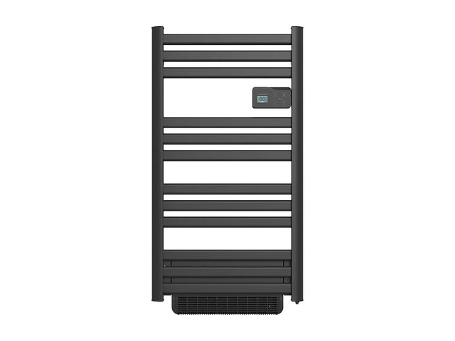 Sèche-serviette électrique connecté WiFi avec soufflerie - blanc - 54 cm - COSMO