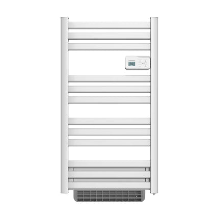 Sèche-serviette électrique connecté WiFi avec soufflerie - blanc - 54 cm - COSMO