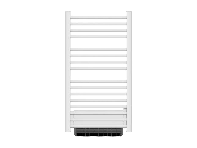 Sèche-serviette électrique sans fluide avec soufflerie - blanc - 54 cm - HESTIA