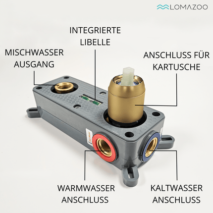 Robinet encastré doré DS CONCEPT - Velar