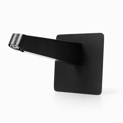 Kit de douche encastré finition noir mat avec pomme de douche pluie 30 cm - Caesar