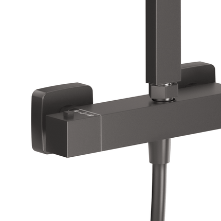 Douche pluie avec mitigeur thermostatique - Chrome - Calea