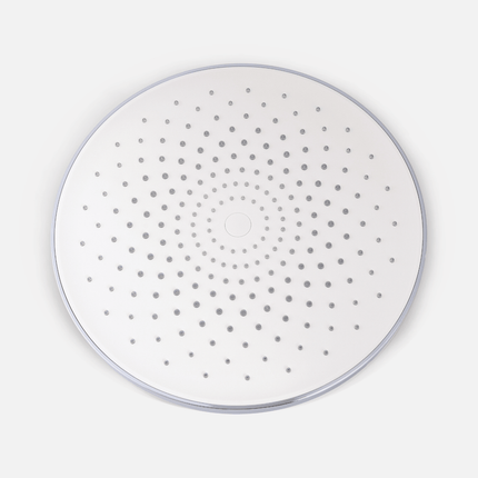 Douche encastrée chrome avec tête pluie - 30 cm - Cassia
