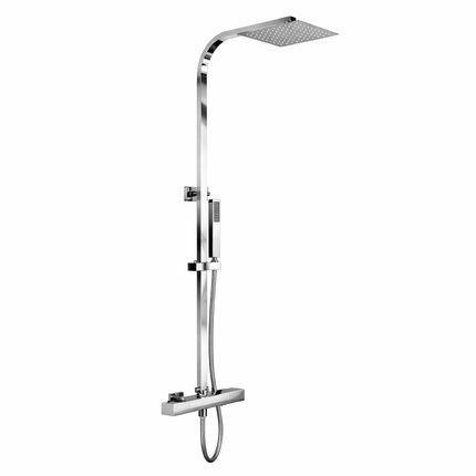 Douche à effet pluie avec mitigeur thermostatique - chrome - Sterling DS CONCEPT