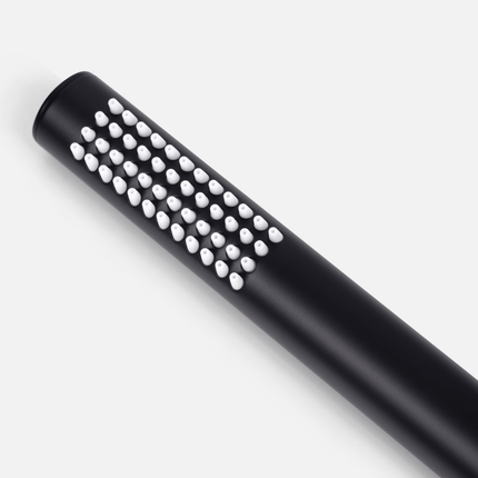 Douche encastrée design contemporain avec mitigeur thermostatique - noir mat - Angie