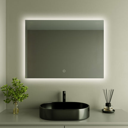 Miroir LED avec fonction anti-buée - 80 cm - Bryce