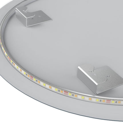 Miroir salle de bain anti-buée avec éclairage LED réglable - 60 cm - CHICAGO