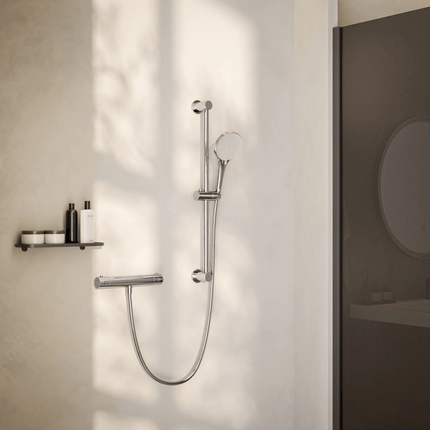 Kit de douche thermostatique avec pommeau multifonction - DS CONCEPT Cielo
