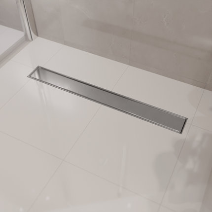 Caniveau de douche acier inoxydable brossé - 60 cm - DS CONCEPT