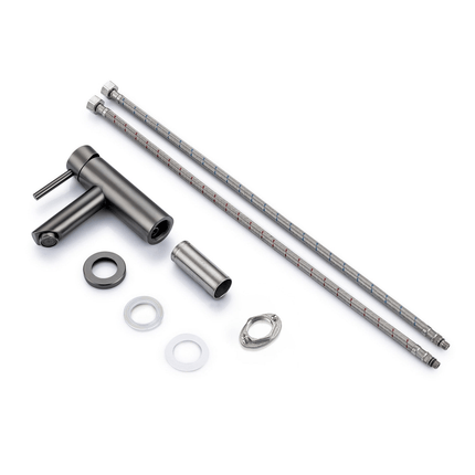 Mitigeur de lavabo finition gun metal - Evelyn