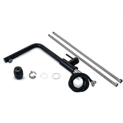 Robinet de cuisine professionnel finition noire avec bec extractible - DS CONCEPT Hydra