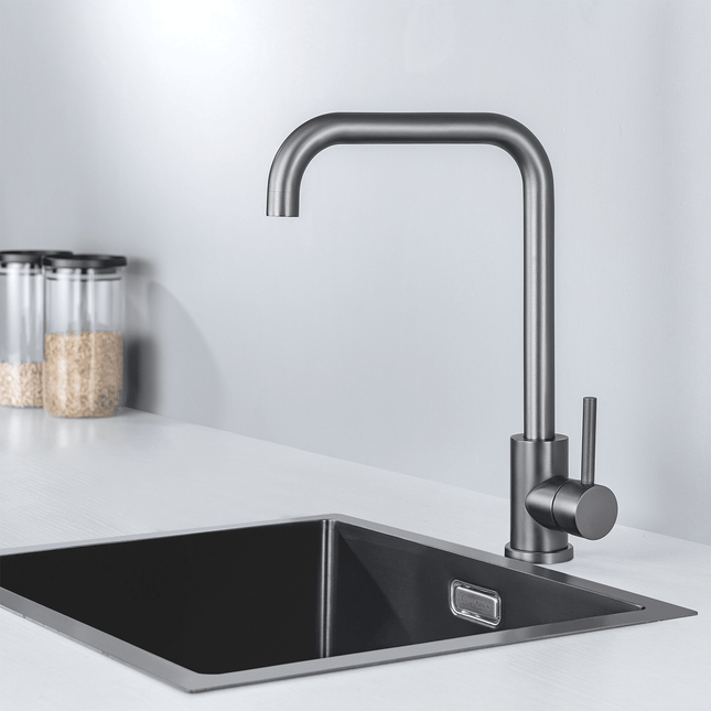 Robinet de cuisine bec haut avec rotation 360° - DS CONCEPT