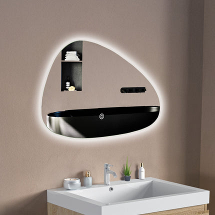 Miroir LED anti-buée réglable - 60 cm - Malaga