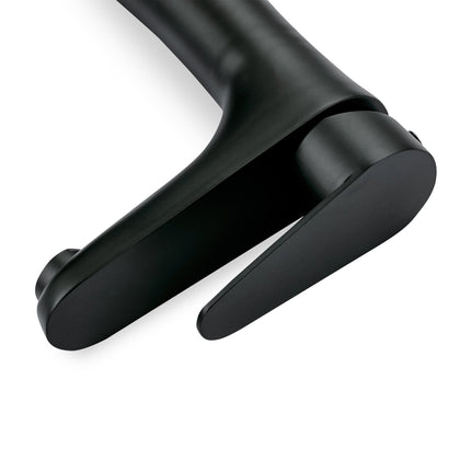 Mitigeur lavabo design moderne finition noire mate - Mary