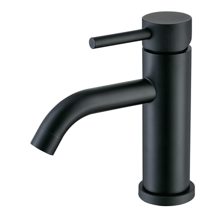 Mitigeur de lavabo noir avec technologie CleanPlus - Nova