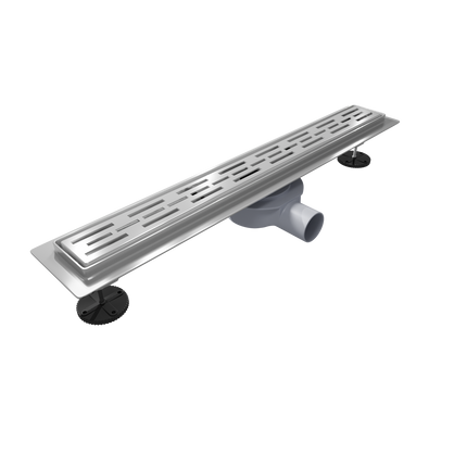 Caniveau de douche en acier inoxydable brossé - 80 cm - DS CONCEPT