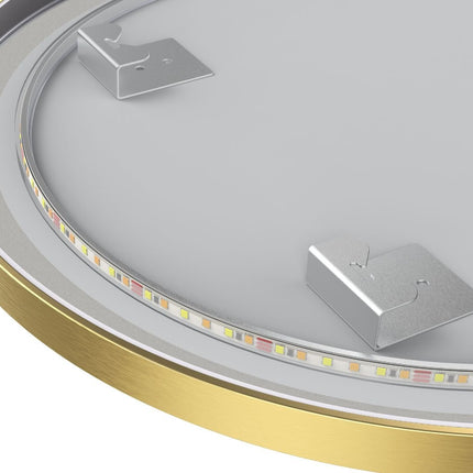 Miroir de salle de bains avec fonction anti-buée et éclairage LED réglable - 80 cm - PARIS