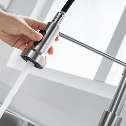 Mitigeur de cuisine moderne avec douchette extractible - PEARL