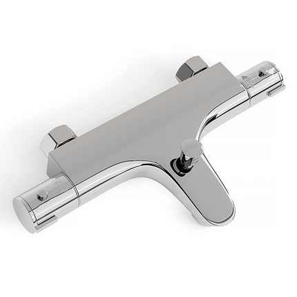 Mitigeur thermostatique bain finition chromée - 15 cm - DS CONCEPT