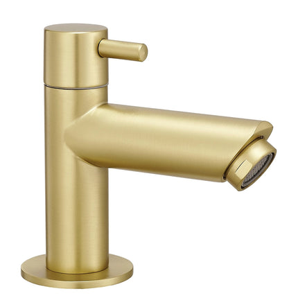 Robinet de lavabo doré avec tuyau flexible - DS CONCEPT Tropea