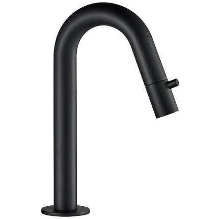 Robinet de lavabo design contemporain avec finition CleanPlus® - noir - Vichy