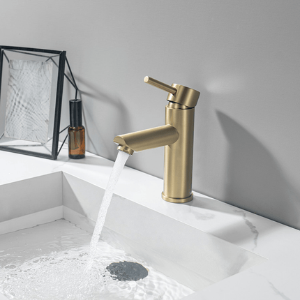 Robinet de lavabo doré Yale avec technologie DCC® - DS CONCEPT